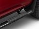 4X Series 4-Inch Oval Side Step Bars; Black (10-24 RAM 2500 Crew Cab)