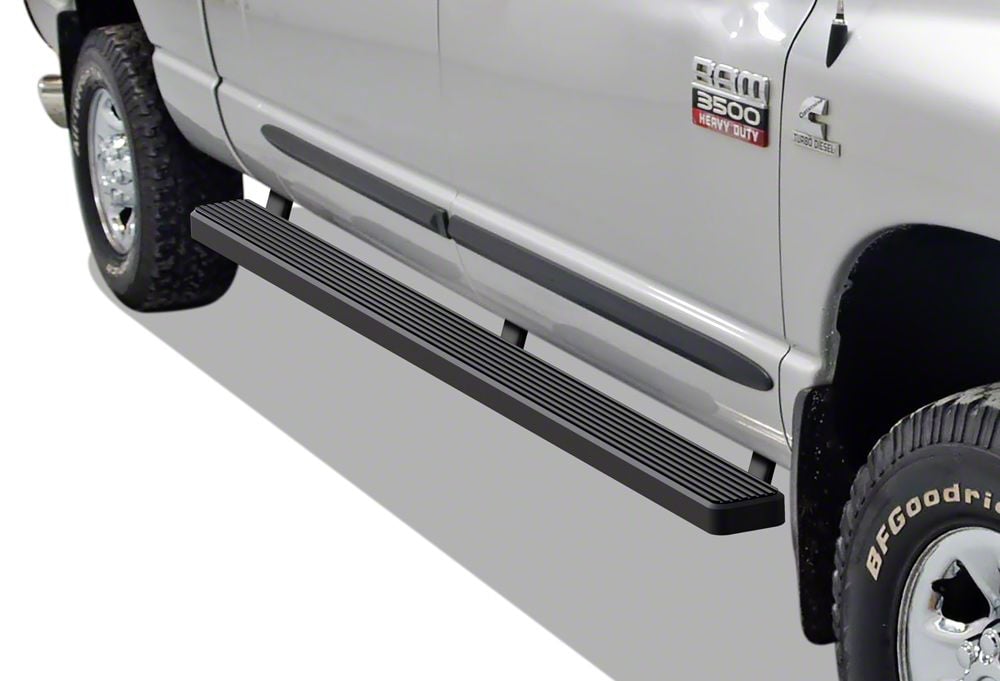 RAM 2500 5Inch iStep Running Boards; Black (1024 RAM 2500 Crew Cab