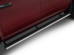 5-Inch iStep Running Boards; Hairline Silver (10-24 RAM 2500 Crew Cab)