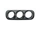 52mm Triple Gauge Pod; Black (03-05 RAM 2500)