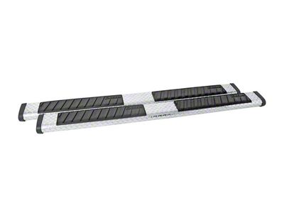 6-Inch Brite-Tread Side Step Bars without Mounting Brackets; Silver (10-24 RAM 2500 Crew Cab)