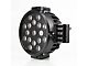 7-Inch Black Round LED Light Kit; Spot/Flood Combo Beam (Universal; Some Adaptation May Be Required)