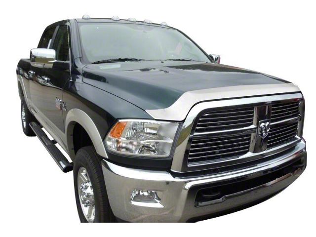 Aeroskin Hood Protector; Chrome (10-18 RAM 2500)