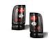 Altezza Tail Lights; Black Housing; Clear Lens (94-02 RAM 2500)