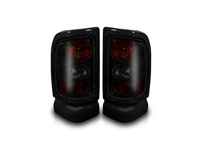 Altezza Tail Lights; Black Housing; Smoked Lens (94-02 RAM 2500)