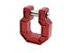 Royal Hooks Aluminum D-Ring Shackle; Red