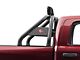 Atlas Roll Bar with 7-Inch Black Round LED Lights; Black (94-24 RAM 2500 w/o RAM Box)