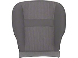 Replacement Bottom Bucket Seat Cover; Driver Side; Medium Slate Gray Cloth (06-09 RAM 2500 SLT w/o Seat Flap)