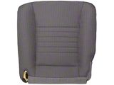 Replacement Bucket Seat Bottom Cover; Driver Side; Medium Slate Gray Cloth (06-09 RAM 2500 ST)