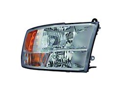 CAPA Replacement Halogen Headlight; Chrome Housing; Clear Lens; Passenger Side (13-18 RAM 2500 w/ Factory Halogen Headlights)