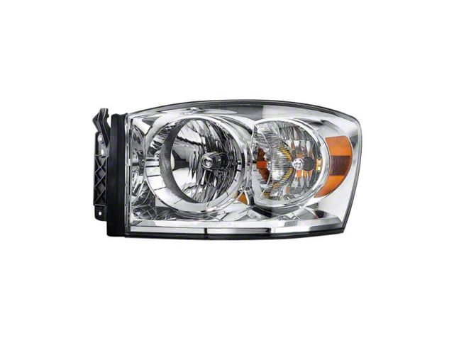 CAPA Replacement Headlight; Driver Side (07-09 RAM 2500)