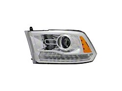 CAPA Replacement Projector Headlight; Driver Side (13-15 RAM 2500 w/ Factory Halogen Projector Headlights)