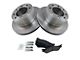 Ceramic 8-Lug Brake Rotor and Pad Kit; Rear (03-08 RAM 2500)