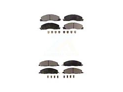 Ceramic Brake Pads; Front and Rear (09-18 RAM 2500)