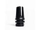 Classic 3-Pronged Design AR-15 Rifle Barrel Antenna Tip Flash Hider; Black (Universal; Some Adaptation May Be Required)