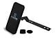 Direct Fit Phone Mount with Charging Auto Closing Cradle Head; Black (10-12 RAM 2500)