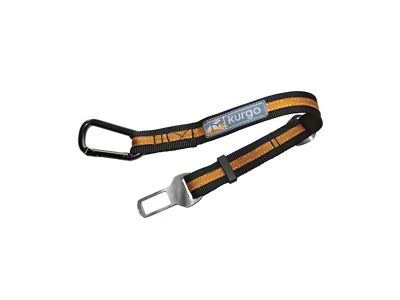 Direct to Seatbelt Tether; Black/Orange