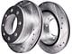 Drilled and Slotted 8-Lug Rotors; Rear Pair (09-18 RAM 2500)