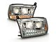 Dual Switchback Projector Headlights; Chrome Housing; Clear Lens (10-18 RAM 2500)