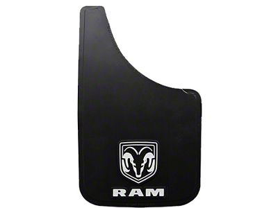 Easy Fit Mud Guards with RAM Logo (Universal; Some Adaptation May Be Required)