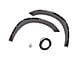 Elite Series Rivet Style Fender Flares; Front; Textured Black (94-02 RAM 2500)