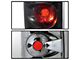 Euro Style Tail Lights; Black Housing; Smoked Lens (03-06 RAM 2500)