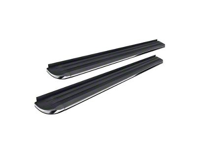 Exceed Running Boards; Black with Chrome Trim (10-24 RAM 2500 Crew Cab)