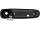 Exterior Door Handle; Front Right; Textured Black; With Keyhole; Plastic (03-09 RAM 2500)