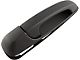 Exterior Door Handle; Front Right; Textured Black; Without Keyhole; Plastic (03-09 RAM 2500)