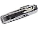 Exterior Door Handle; Rear Left; All Chrome; Plastic (10-24 RAM 2500)