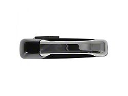 Exterior Door Handle; Rear Passenger Side; Chrome and Black (10-18 RAM 2500 Crew Cab)