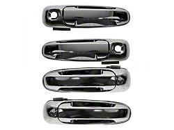 Exterior Door Handles; Front and Rear; Chrome (03-09 RAM 2500)