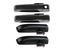 Exterior Door Handles; Front and Rear; Paint to Match Black (10-18 RAM 2500 Mega Cab, Crew Cab)