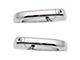 Exterior Door Handles; Front; Chrome; Chrome (10-18 RAM 2500)