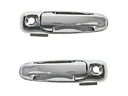 Exterior Door Handles; Front; Chrome (03-09 RAM 2500)