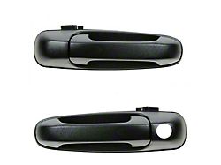 Exterior Door Handles; Front; Textured Black (03-09 RAM 2500)