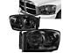 Factory Style Headlights; Chrome Housing; Smoked Lens (06-09 RAM 2500)