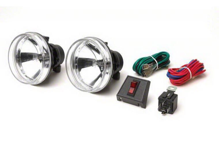 RAM 2500 Fog Light Kit for Recovery Bumpers (Universal; Some Adaptation