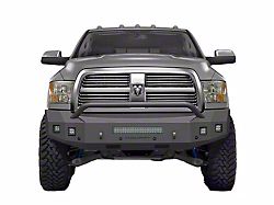 Fortis Front Bumper with Hoop; Textured Black (10-18 RAM 2500)