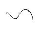 Front Brake Hose; Passenger Side (03-13 4WD RAM 2500)