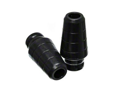 Front Bump Stops for 1.75-Inch Lift; Black (00-02 RAM 2500)