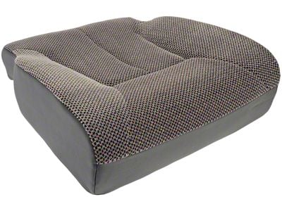 Front Seat Bottom Cushion and Cover; Black (99-00 RAM 2500, Excluding Cab & Chassis)