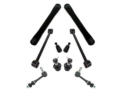 Front Upper and Lower Control Arms with Ball Joints and Front Sway Bar Links (03-05 4WD RAM 2500)