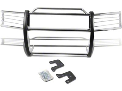 Grille Guard; Chrome (94-02 RAM 2500)