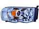 Halo Projector Headlights; Chrome Housing; Clear Lens (03-05 RAM 2500)