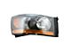 Halogen Headlights; Black Housing; Clear Lens (06-09 RAM 2500)