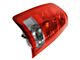 Halogen Tail Lights; Chrome Housing; Red Lens (03-06 RAM 2500)