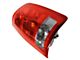 Halogen Tail Lights; Chrome Housing; Red Lens (03-06 RAM 2500)