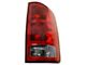 Halogen Tail Lights; Chrome Housing; Red Lens (03-06 RAM 2500)