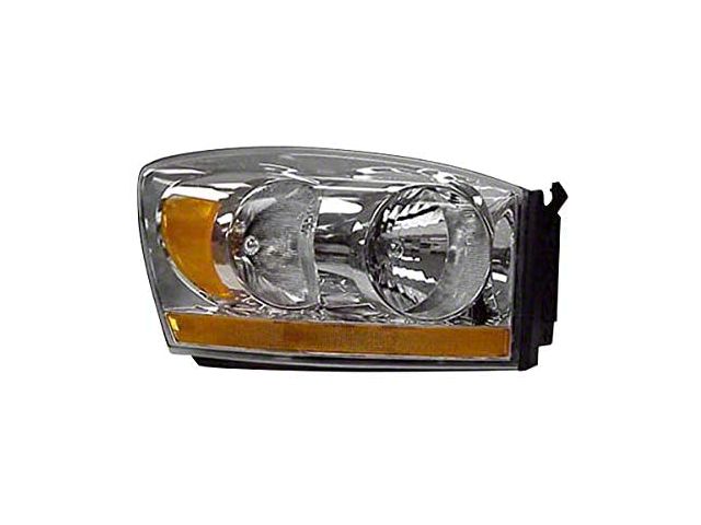 CAPA Replacement Headlight Lens Housing; Passenger Side (2006 RAM 2500)